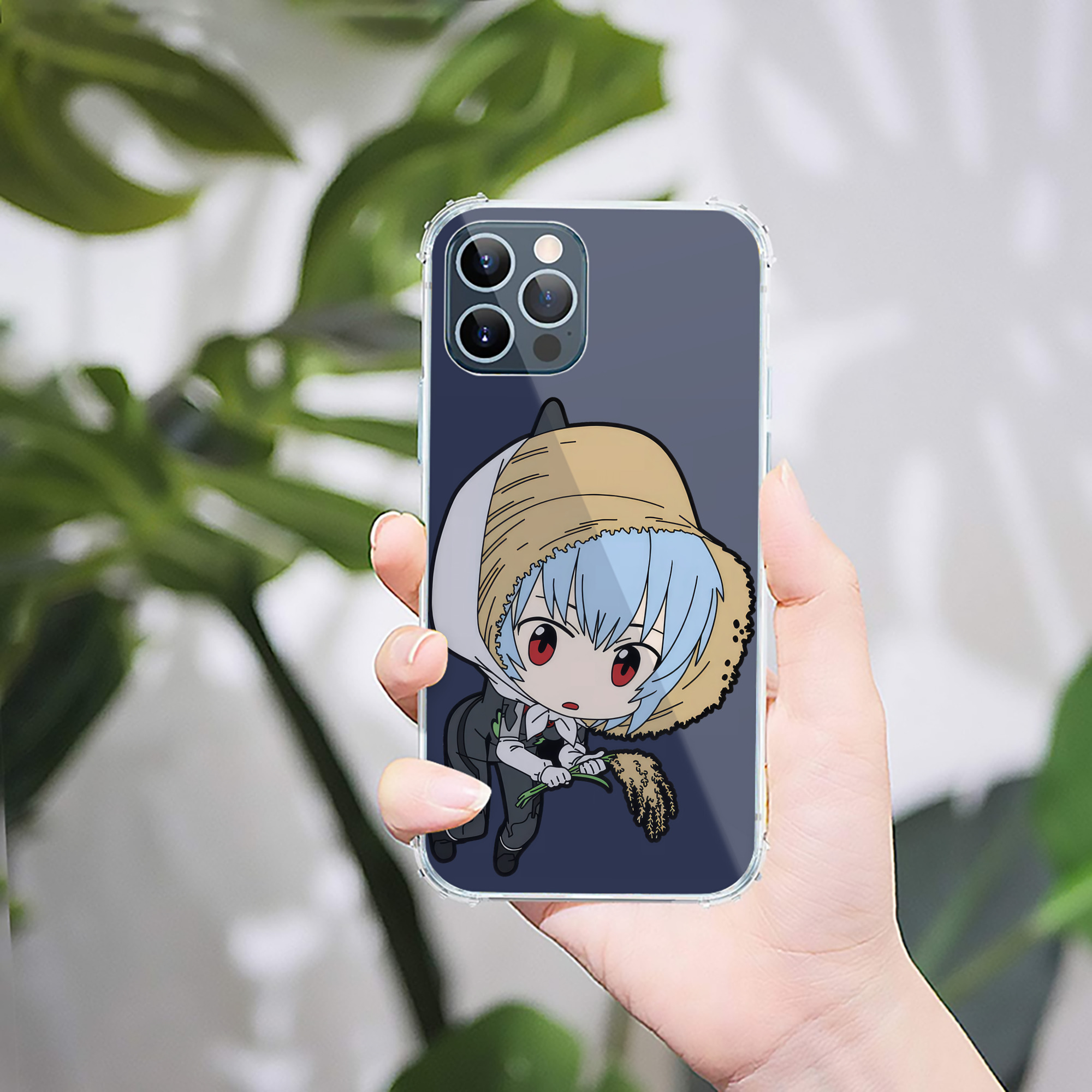 （画像用） EVA 新世紀エヴァンゲリオン 【iPhone 12シリーズ対応】透明スマホケース（クリアソフトケース）